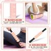 Rondofy Foam Roller Fascia Release 500KG Load Capacity Kinmaku Roller Muscle Loosening Cellulite Roller Stretching Equipment 5 Piece Set Storage