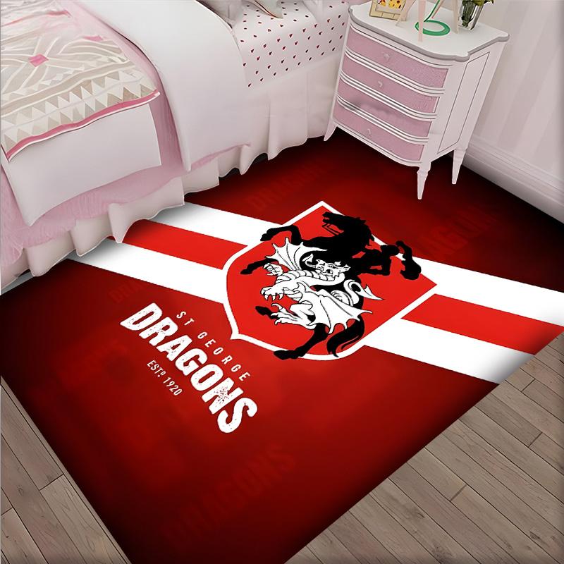 St George Illawarra Polyester Carpet, Soft Indoor Mat for Office Chair, Living Room, Computer Desk - Decorative Home Office Rug Design