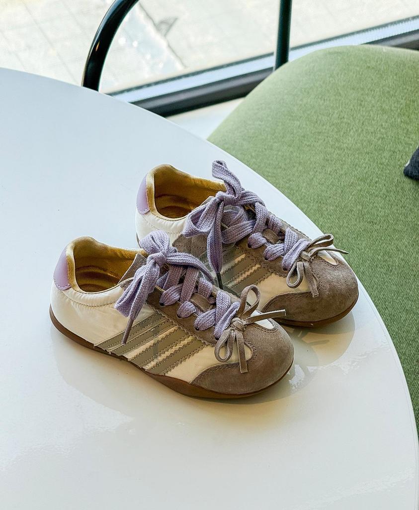 Spring 2026 Kids' Korean Style Bow Genuine Leather Shoes - Elegant, Versatile Girls' Thin Sole