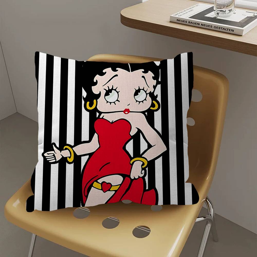 Anime B-bettyS sexy Boop Lucky Dragon pillow cover sofa cushion cover home room decoration children gift