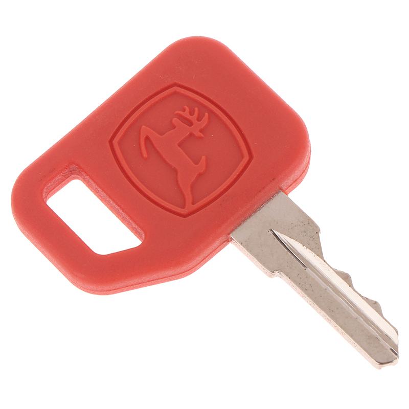 5 Pcs Power Switch Keys For John Deere Am136681 Excavator Fit All Graders Dozers Skid Steer Ar51481 At195302 Am131841