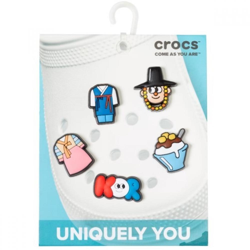 

Crocs Zibbitz Korean Traditional 5 Pack 10010958 FREE