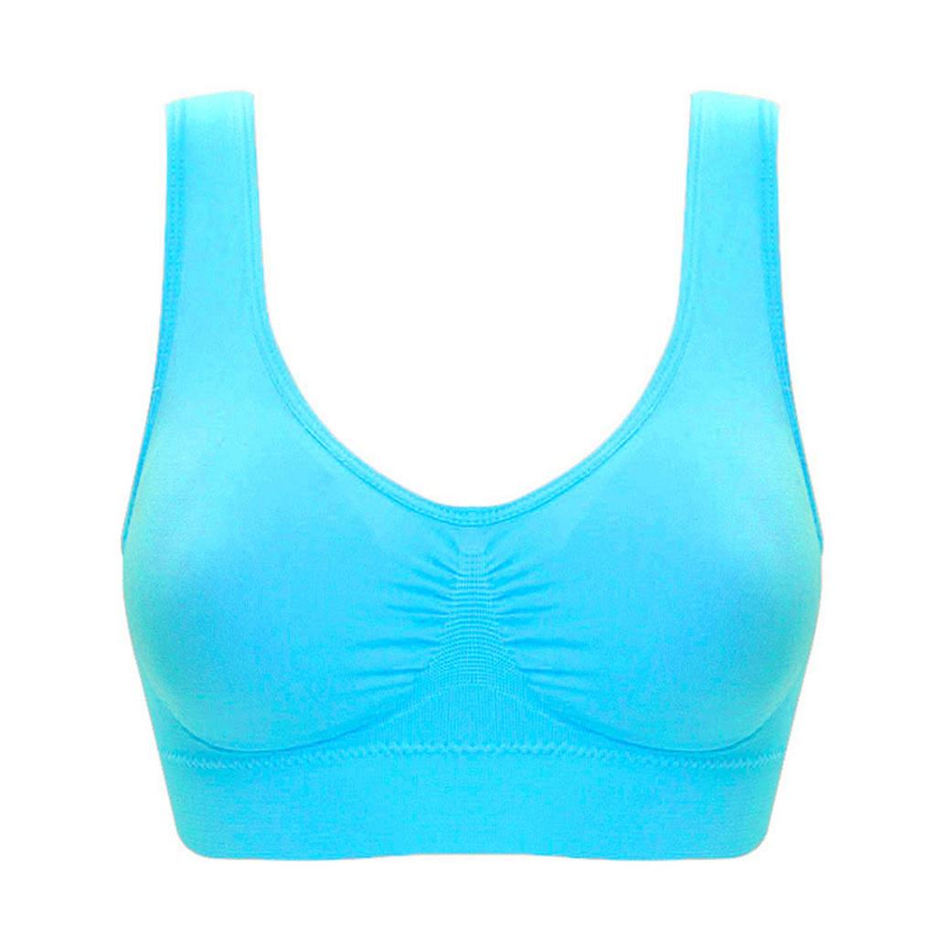 Women Color Plus Size Ultra-thin Large Bra Sports Bra Full Bra Cup Tops