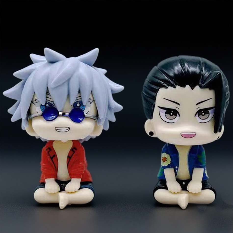Animation Jujutsu Kaisen Game Peripheral Toys Anime Action Movable Model Gojo Megumi Yuji Nendoroid Figures Ornament Collection