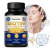 Biotin 10000 MCG Pflanzliche Kapseln, Tägliches Nahrungsergänzungsmittel für Haare, Nägel & Haut, 120 Kapseln, 60-Tage-Vorrat