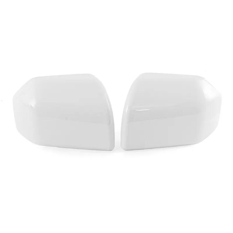 For Ford F150 F-150 2015- Car Replacement Rearview Side Mirror Cover Wing Cap Exterior Door Rear View Case Trim Black Silver