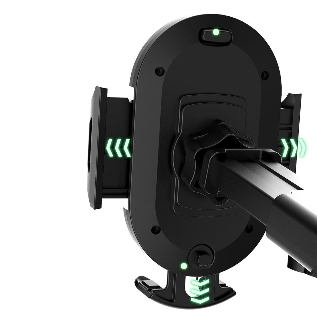 Dudao Teleskopowy Grawitacyjny Uchwyt Samochodowy Na Szybę Deskę Rozdzielczą Czarny (New F2S Black)