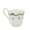 Royal Copenhagen Star Fluted Christmas High Handle Mug Star Fluted Christmas 2503090 [Item]