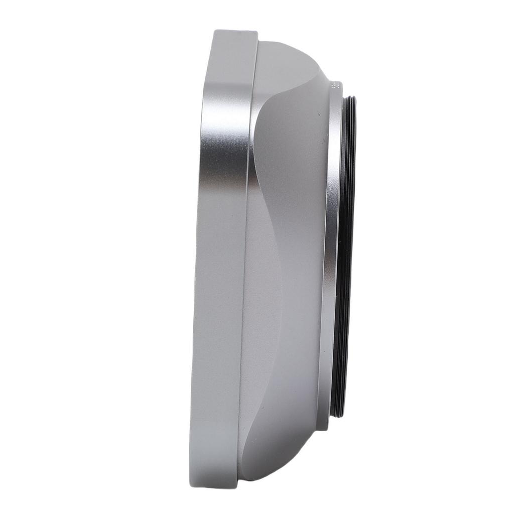 Lens Hood for 55mm Lens Aluminum Alloy   Metal Lens Hood Shade Camera Accessories