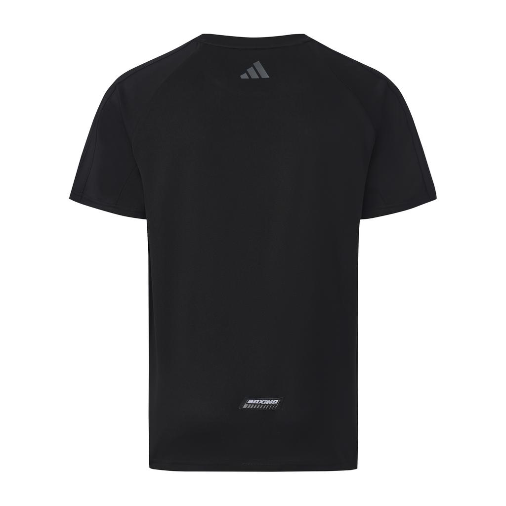 Adidas Three Stripes Solid Color Sports Casual Crew Neck Short Sleeve T-Shirt Unisex Tops Black BWTS26B1-BK
