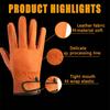 Comfortable Gardening Safety Gloves Flexible Driving Gloves Leather Working Gloves  Farms