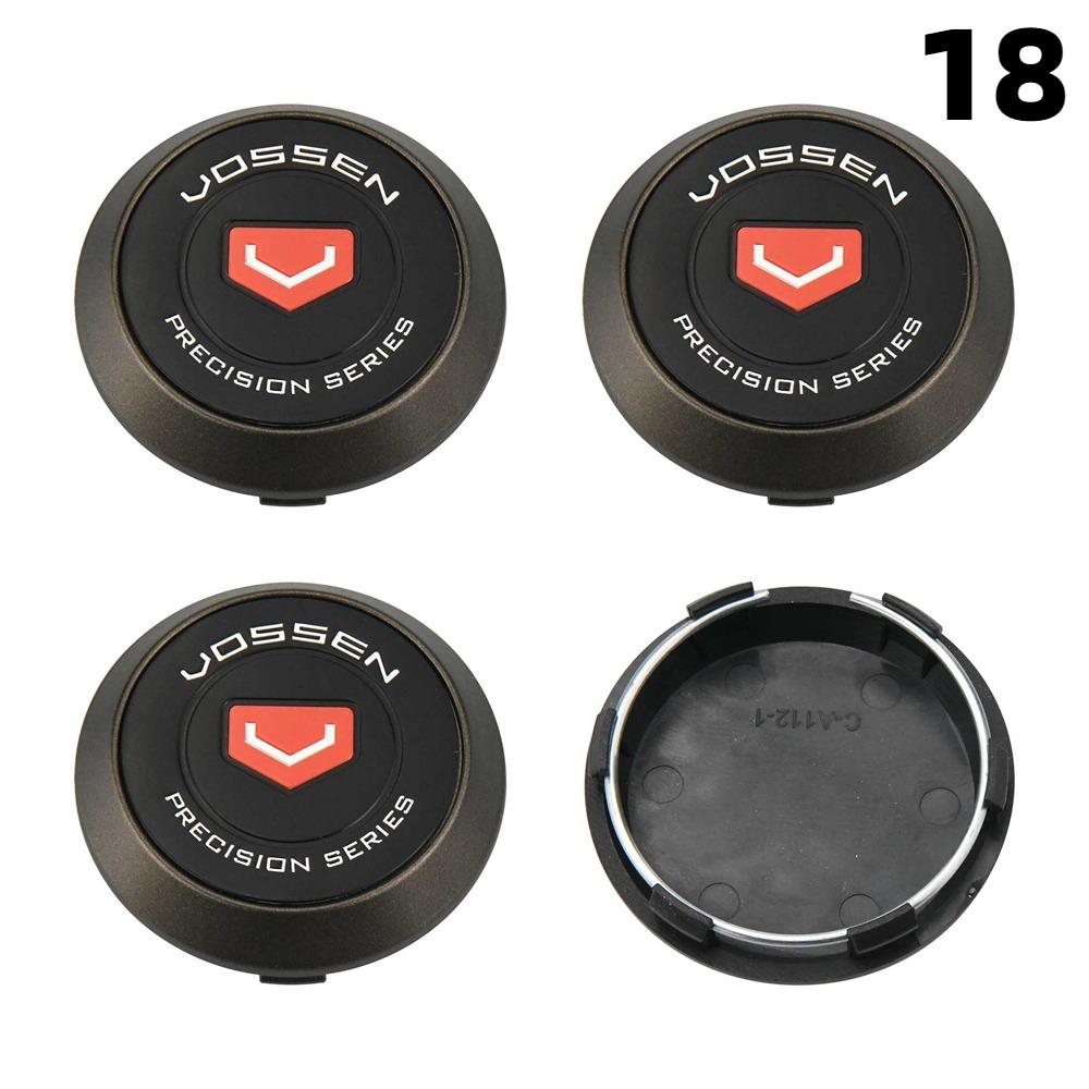 4PCS New 64MM OD / 60MM ID Rim Caps VOSSEN Emblem Wheel Center Cap Wheel Cover Hub caps Sport Car Logo Tire Accessories