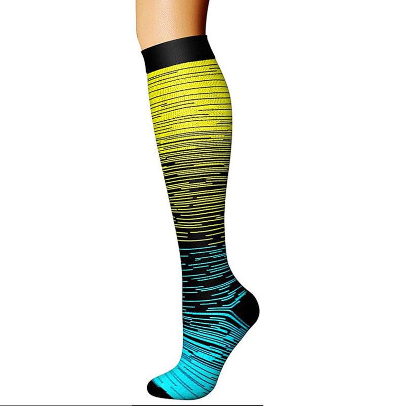 200+ Styles Compression Sports Socks for Men & Women: Breathable, Non-Slip Calf Socks for Fitness & Marathon, Individually Packaged