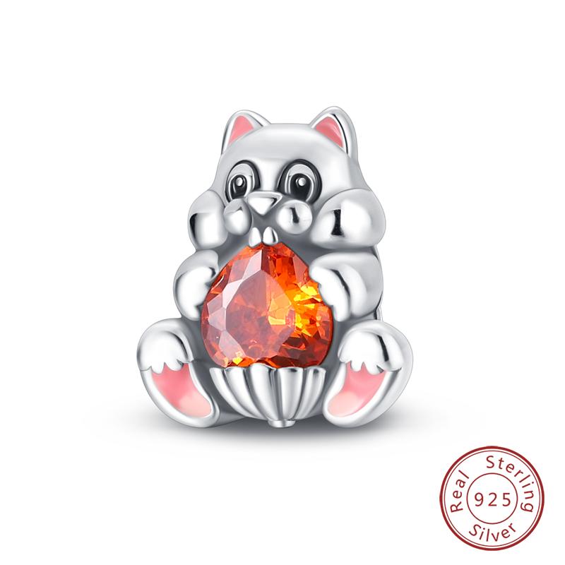 100% Copper Autumn Harvest Series Brown Music Squirrel Scarecrow Pumpkin Maple Leaves Charms Beads Diy Jewelry Gift