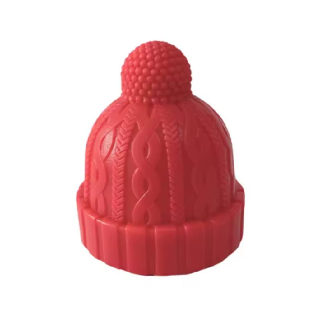 Wine Stopper Christmas Hat Silicone Wine Bottle Sealing Cap Stopper Red Wine Cork Champagne Festive Decor Kitchen Accessories