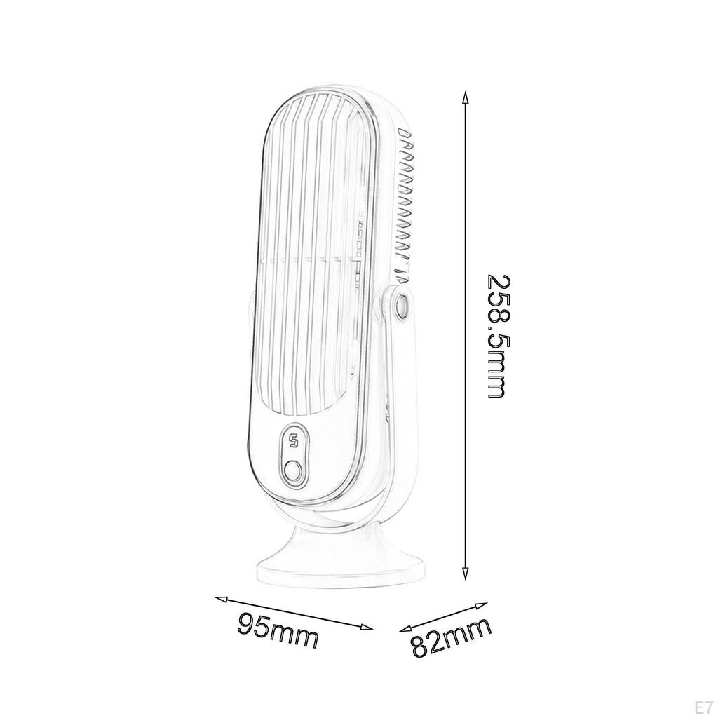 Pessoal, Mesa, Resfriamento doméstico portátil, USB 5 velocidades ajustáveis, para caminhadas,