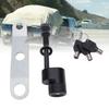 Hitch Pin Lock Fit for Doubletrack Bike Racks Iron Trailer Hitch Lock with Wrench