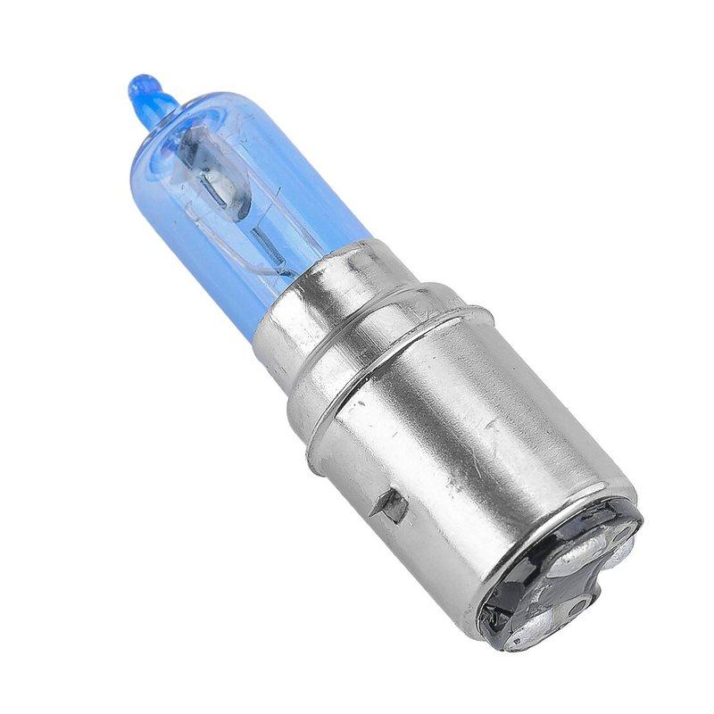 2pcs Super White Car Motorcycle Halogen Light Lamp Bulb 12V 35/35W BA20D