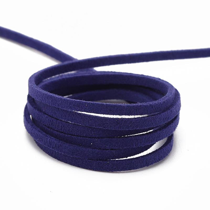 Korean suede rope for DIY jewelry making, 3mm braided wire for bracelets and necklaces. Add a touch of handmade to your accessories!