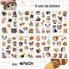 DIY Cute Animal Illustration Stickers for Phone Case - Thousand Layer Collection