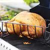 Non-Stick Rib Shelf Stand Barbecue Rib and Roast Rack Stainless Steel Grilling BBQ Chicken Beef