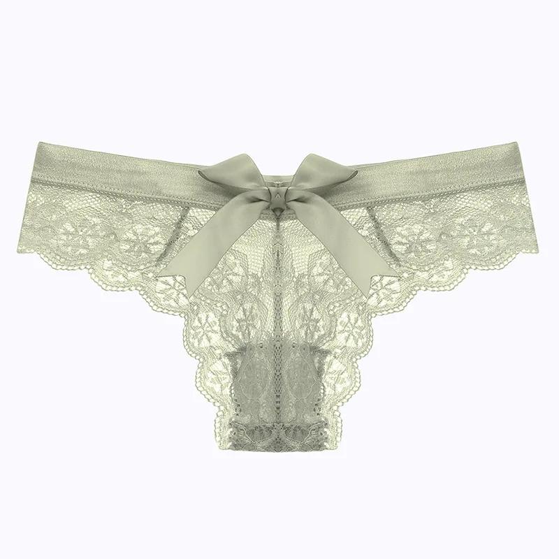 Sexy Lace Thong Women Butterfly Low Waist Panties Transparent Underwear Ladies Briefs Lingere Panty Underware Womens Lingerie