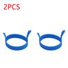 1-10Pcs Silicone Ring Fried Egg Mold Nonstick Pancake Ring Molds Heat Resistant Kitchen Omelette Tool Creative for Cooking DIY