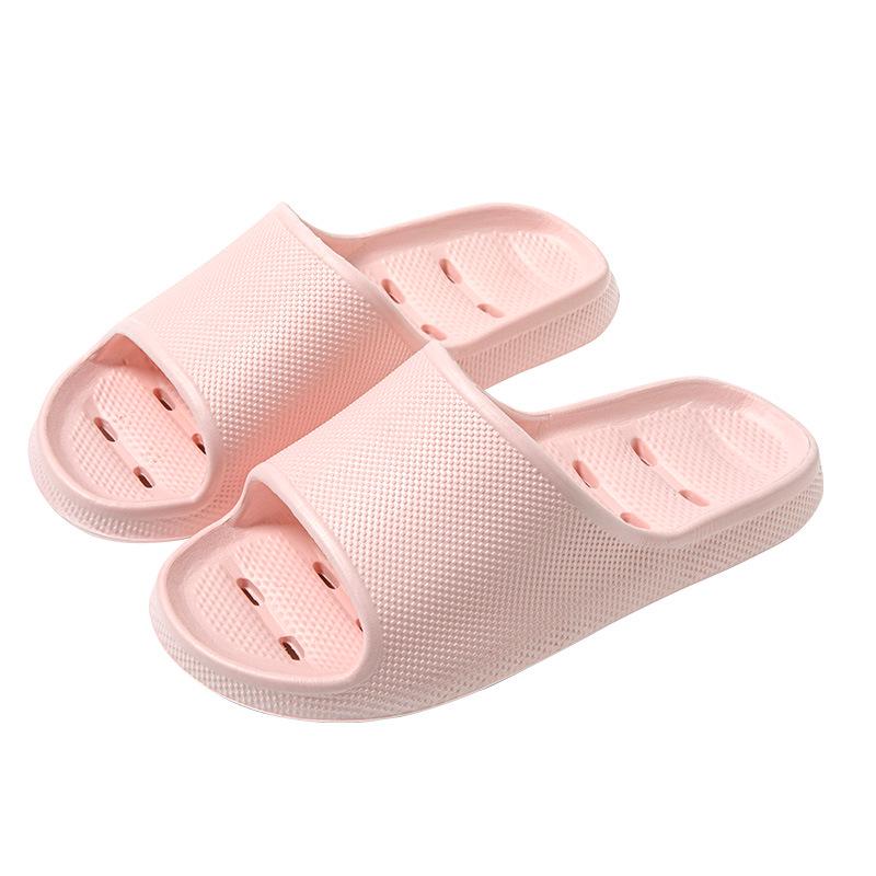 Women's Waterproof Summer Shower Slippers: Lightweight, Thick-Soled, Hollow Design for Men and Women's Outdoor or Home Wear.