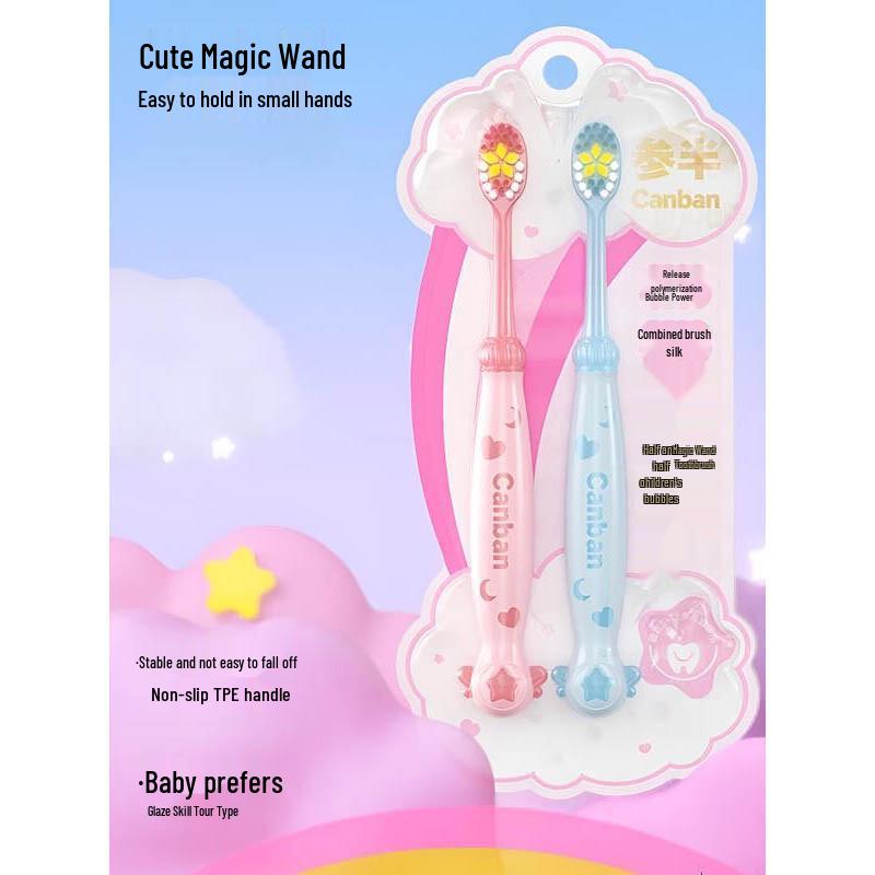 Canban Children s Bubble Magic Wand Toothbrush
