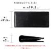Trendy Yamagishi Leather Bifold Wallet, Genuine Leather, Long Wallet, Card Slots, Coin Purse, Billfold, WL-D2-02, Black, for Men and Women