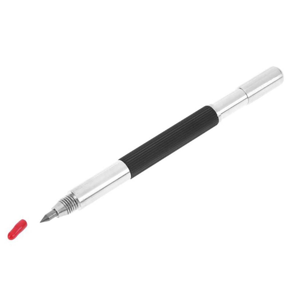 Pluma de Punta de carburo Scriber Pluma de trazadora de aleaci/ón de Bolsillo Durable para Placa de Vidrio de Metal de cer/ámica 5 Piezas