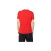 Adidas Solid Color Chinese Character Print Sports Knit Breathable Moisture-Wicking Crew Neck Short Sleeve T-Shirt Men Tops Red FK4411
