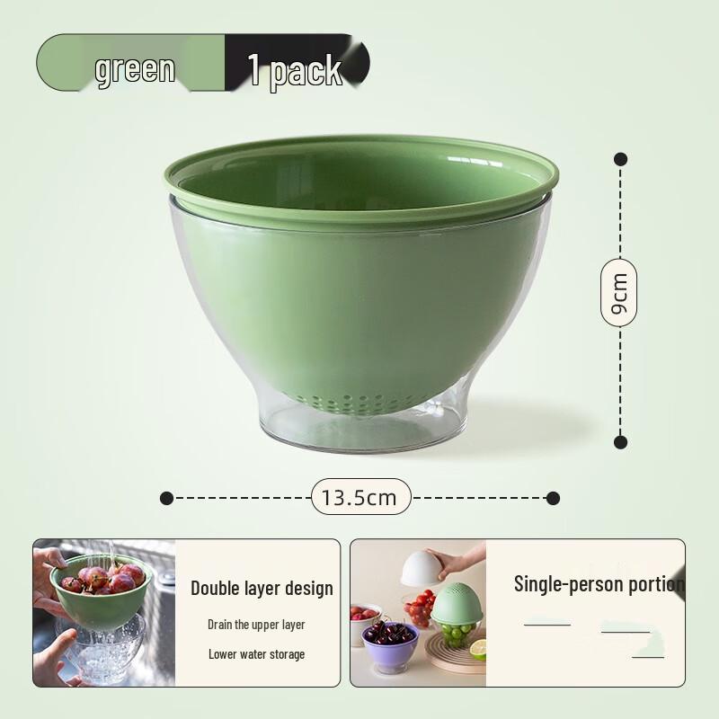 

ZISIZ Cute Bowl-Shaped Fruit Basket