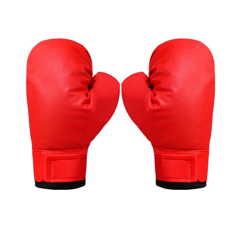 

Pu Leather Karate Gloves Boxing Gloves Thickened Taekwondo Protector Pads Non Slip Kickboxing Gloves Ergonomic For Adults Kids