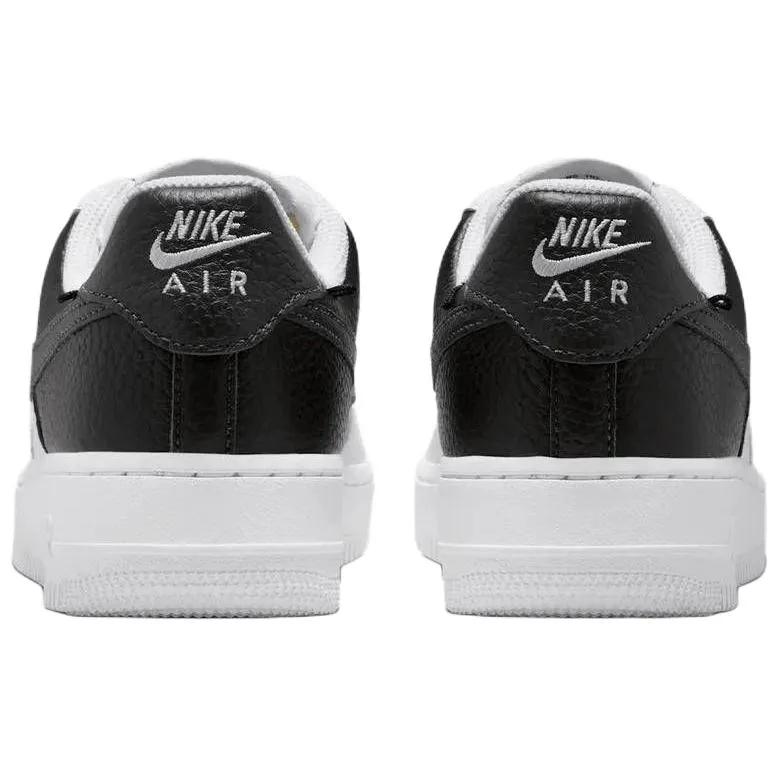 Womens Nike Air Force 1 Low 'Black White Dk Smoke Grey' (women's sizes) Black / White / Dk Smoke Grey / Metallic Skate Shoes IR0872001