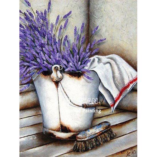 huacan Peinture de diamant carré complet, broderie de fleurs, image en strass, 5D