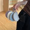 Ins Sheepskin Change Purse Soft Cute Retro Small Cat Coin Lipstick Earphone Bag Pendant