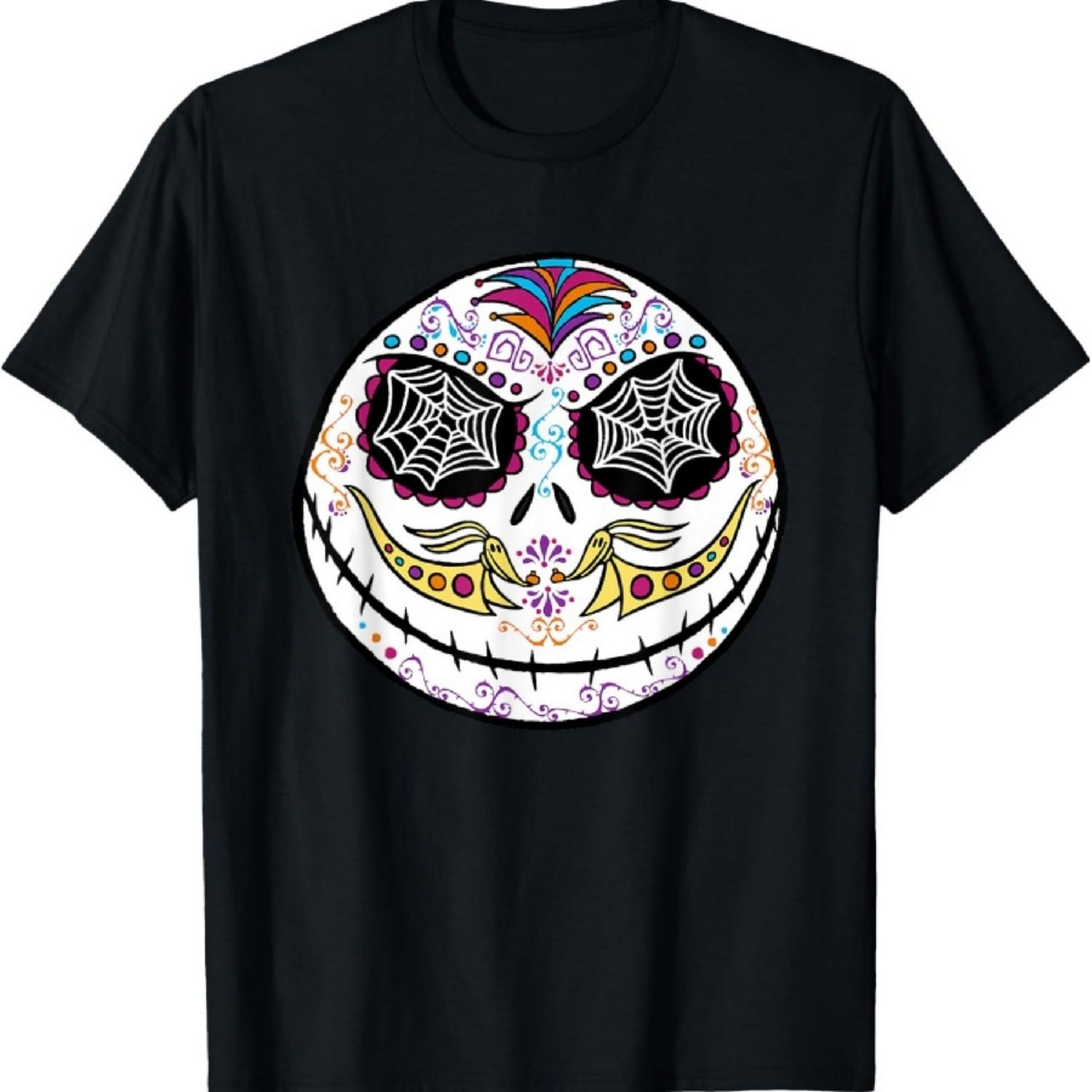 Disney The Nightmare Before Christmas Jack Sugar Skull T-Shirt XXXXXL разноцветный