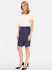 WOMEN' SUEDE SKIRT, ABOVE-KNEE LENGTH