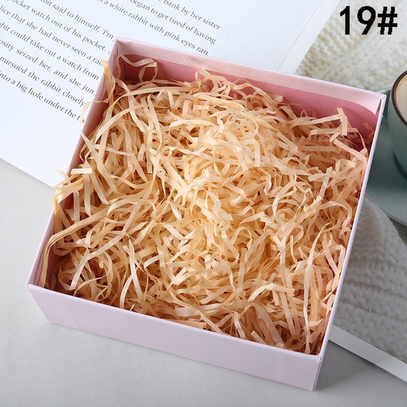 Colored Raffia Paper Shreds for Wedding Gift & Candy Box Filler - Crinkle Paper In Stock