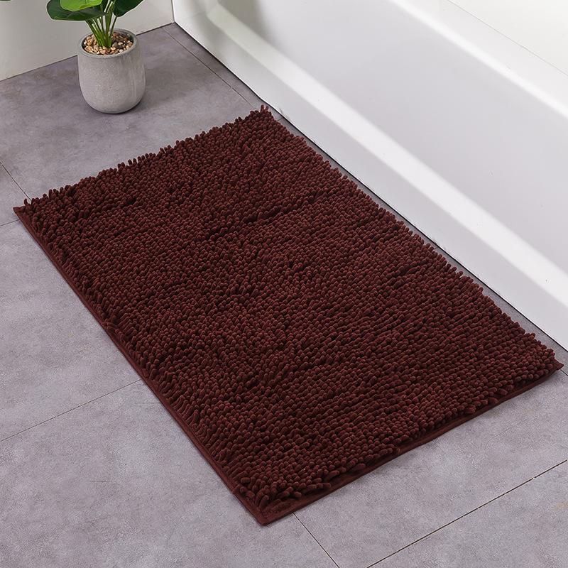 Chenille Non-slip Doormat: Water Absorbent Bathroom & Kitchen Mat