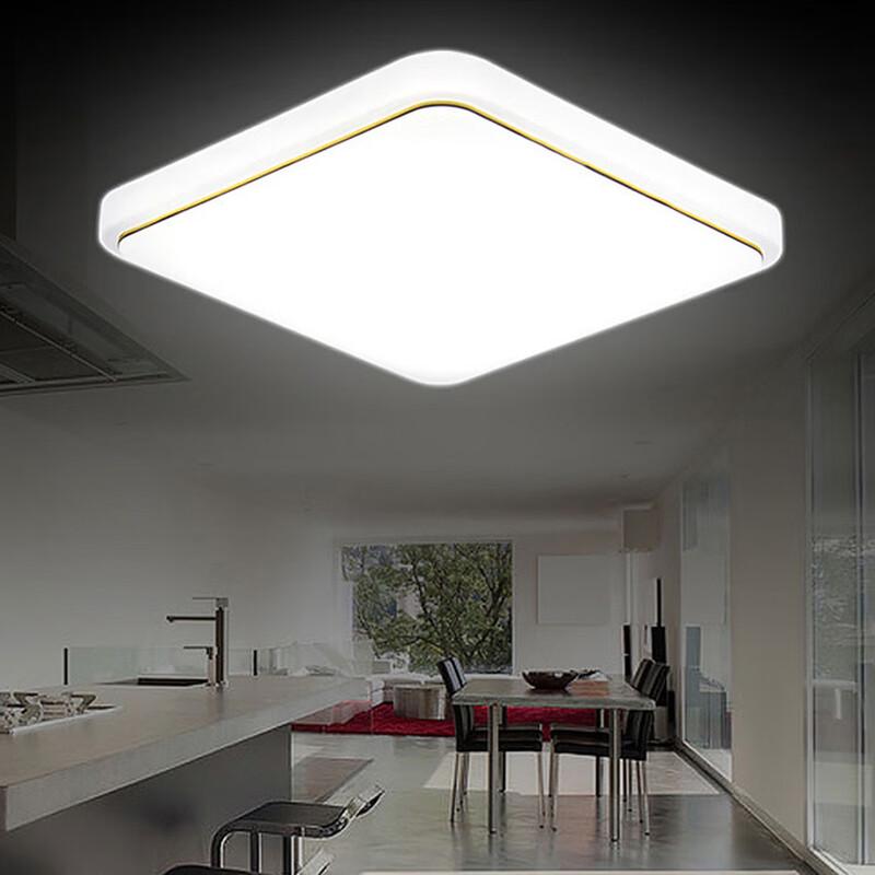 Square LED Ceiling Light with Stepless Dimming
