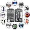 1PACK/115 in 1 Strong Magnetic Screwdriver Tool Set Mobile Phone Repair and Disassembly Tool Household Multifunctional Manual, Screw Batch Set