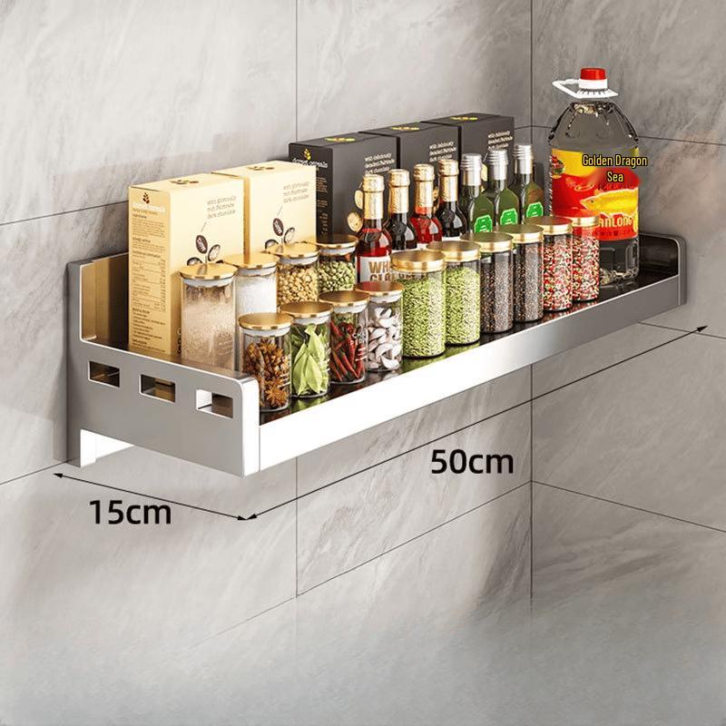 Handun 304 Stainless Steel Wall-Mounted Kitchen Shelf