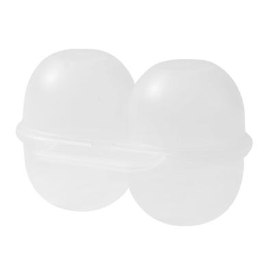 Portable Egg Storage Box Shockproof 2 Egg Carrier Container Case for Outdoor Camping Hiking