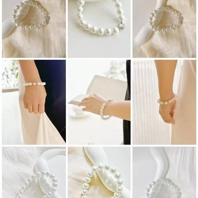 Off-White Round ABS Imitation Pearl Beads for DIY Jewelry Making
