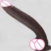 Realistic Skin/Black Dildo Silicone Long Penis Huge Dildos with Suction Cup Dick for Women Masturbation Anal Sex Toys for Adults
