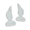 Women's Silicone Anti-Wear Heel Stickers: Thickened Half Insole to Adjust Shoe Size for Loose High Heels