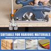 Adjustable Circular Saw Guide Rail Electric Positioning Caliper Stainless Steel Multi-Bearing For Accurate Wood Board Cuts