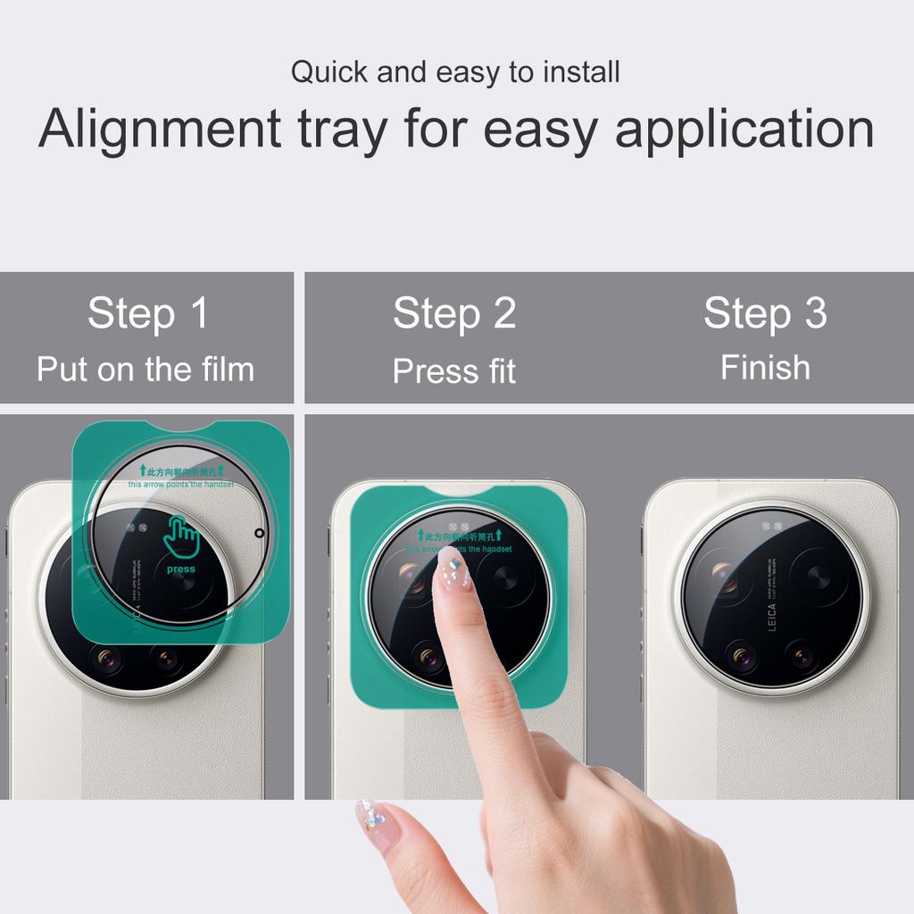 Για Xiaomi MI 17 Ultra 5G Με Γυαλί Leica IMAK Υψηλής Ευκρίνειας Φιλμ Γυάλινου Φακού Έκδοση Αυτο-τοποθέτησης